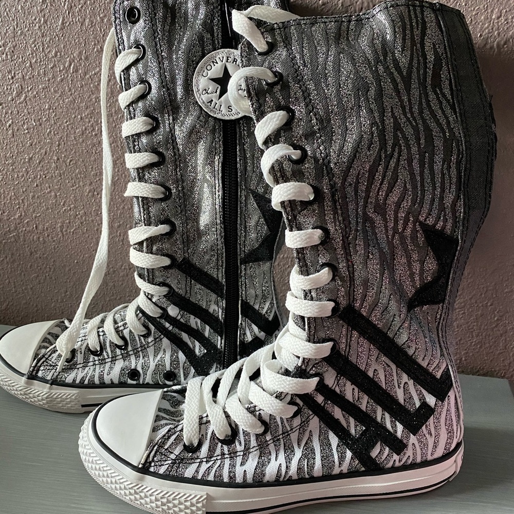 Girls All Star Converse Tall Boots
